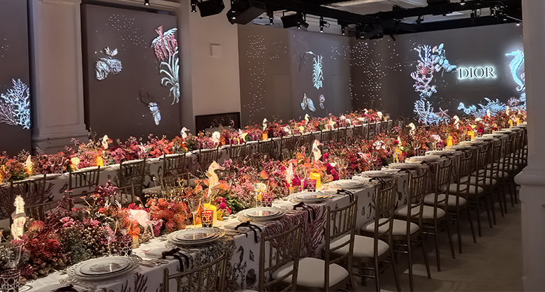 DIOR Christmas VIC Dinner